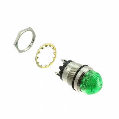 5563607304F by Dialight - LED 1"" DOME GREEN PMI 125VDC