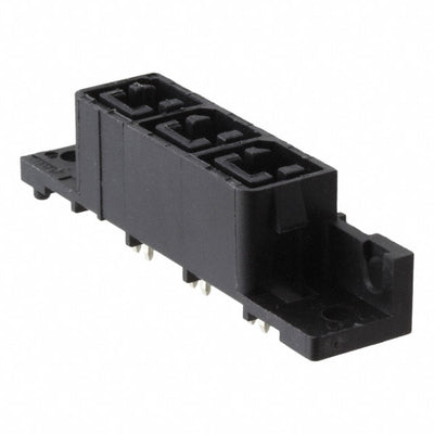 556881-3 by TE Connectivity AMP Connectors - CONNECTOR RECPT 3POS 11.18MM PCB SLDR