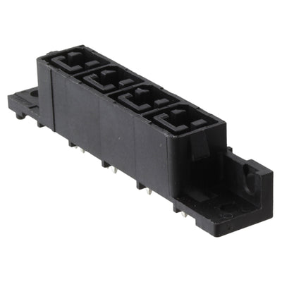 556881-4 by TE Connectivity AMP Connectors - CONNECTOR RECPT 4POS 11.18MM PCB SLDR
