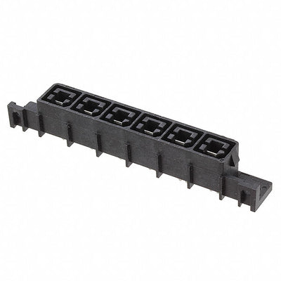556881-6 by TE Connectivity AMP Connectors - CONNECTOR RECPT 6POS 11.18MM PCB SLDR