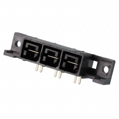 556882-3 by TE Connectivity AMP Connectors - CONNECTOR RECPT 3POS 11.18MM R/A SLDR