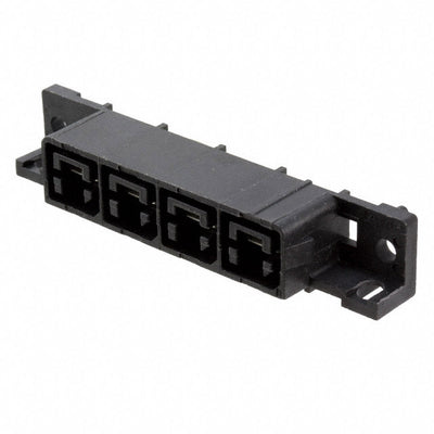 556882-4 by TE Connectivity AMP Connectors - CONNECTOR RECPT 4POS 11.18MM R/A SLDR