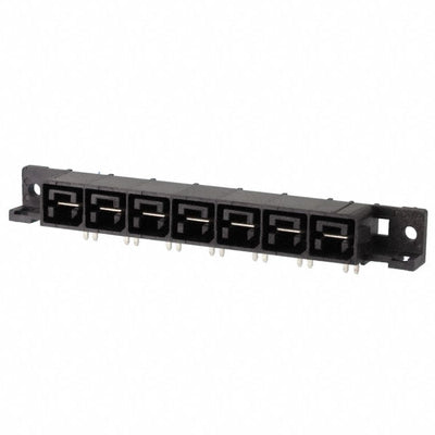 556882-7 by TE Connectivity AMP Connectors - CONNECTOR RECPT 7POS 11.18MM R/A SLDR
