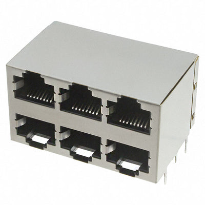 5569256-1 by TE Connectivity AMP Connectors - CONNECTOR MOD JACK 8P8C R/A SHIELDED