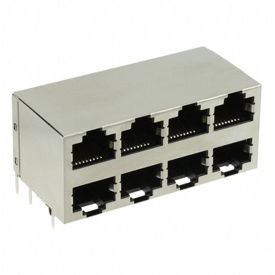 5569257-1 by TE Connectivity AMP Connectors - CONNECTOR MOD JACK 8P8C R/A SHIELDED
