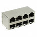 5569257-1 by TE Connectivity AMP Connectors - CONNECTOR MOD JACK 8P8C R/A SHIELDED