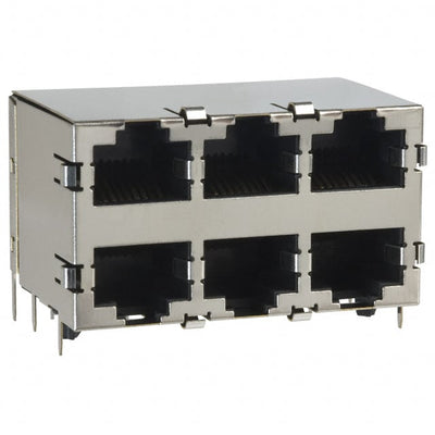 5569261-1 by TE Connectivity AMP Connectors - CONNECTOR MOD JACK 8P8C R/A SHIELDED