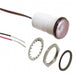 5571103203F by Dialight - LED MINI PANEL RED 12V .7"" MNT