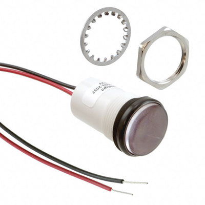 5571503203F by Dialight - LED PNL MT 11/16"" 12V WT RED