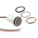 5571505203F by Dialight - LED PNL MT 11/16"" 24V WT RED