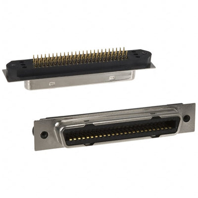 557984-1 by TE Connectivity AMP Connectors - CONNECTOR RECPT 50POS VERT PRESS-FIT
