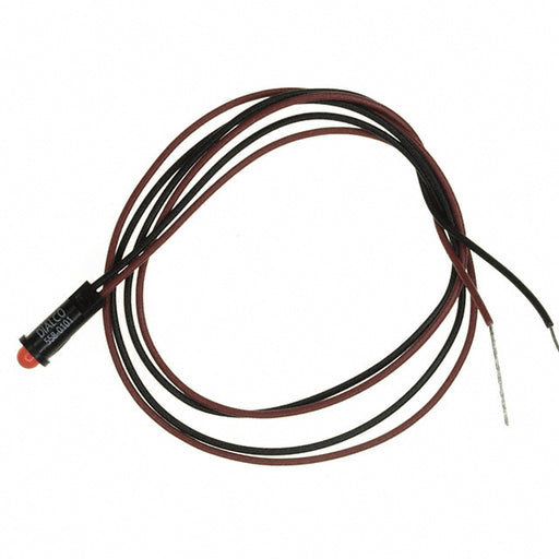 5580101007F by Dialight - IND SNAP-IN PANEL MNT 650NM RED
