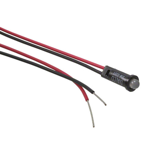 5580101023F by Dialight - LED PMI SNAP-IN RED PVC FREE
