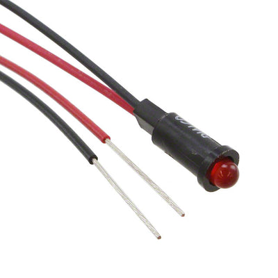 5580102003F by Dialight - LED PANEL IND RED DIFF SNAP-IN