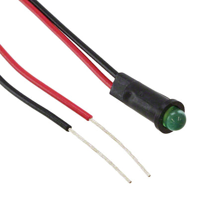 5580202003F by Dialight - LED PANEL IND GRN DIFF SNAP-IN