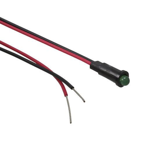 5580202023F by Dialight - LED PMI SNAP-IN GREEN PVC FREE