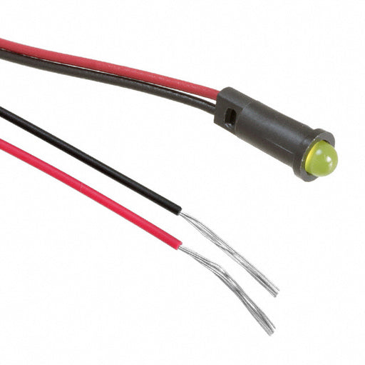 5580301003F by Dialight - LED PANEL IND YLW DIFF SNAP-IN