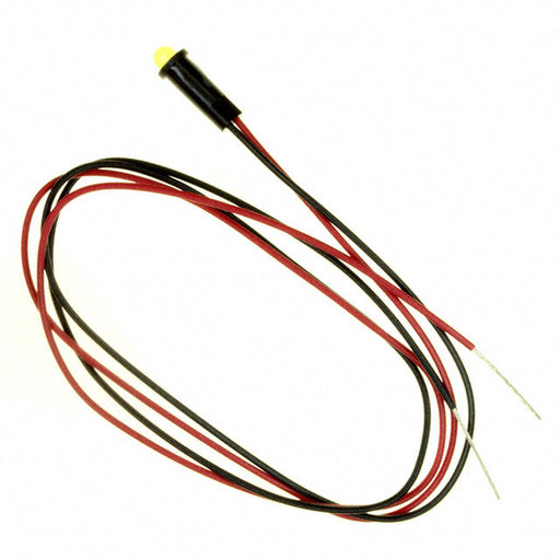 5580301007F by Dialight - IND SNAP-IN PANEL MNT 585NM YLW