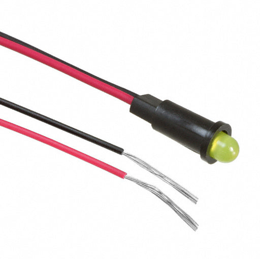 5580301023F by Dialight - LED PMI SNAP-IN YELLOW PVC FREE