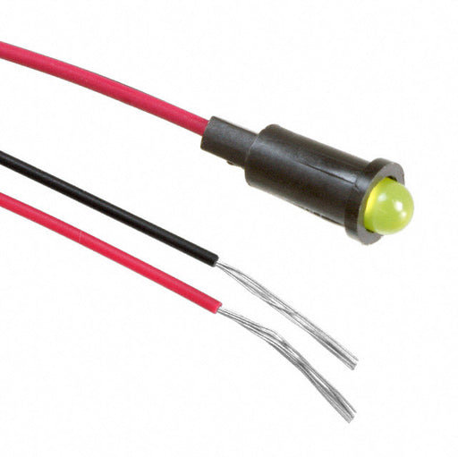 5580301027F by Dialight - LED PMI SNAP-IN YELLOW PVC FREE