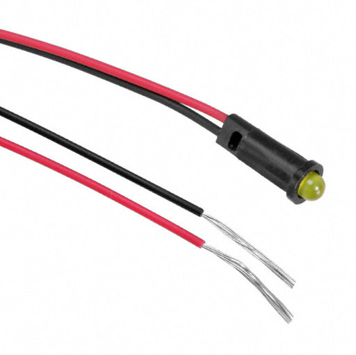 5580302023F by Dialight - LED PMI SNAP-IN YELLOW PVC FREE