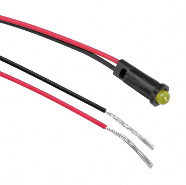 5580302023F by Dialight - LED PMI SNAP-IN YELLOW PVC FREE