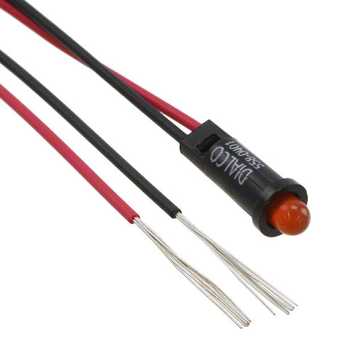 5580401027F by Dialight - LED PMI SNAP-IN ORANGE PVC FREE