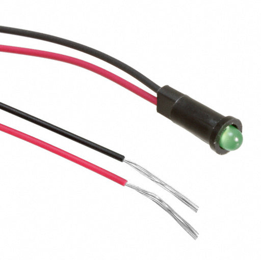 5581301027F by Dialight - LED PMI SNAP-IN GREEN PVC FREE