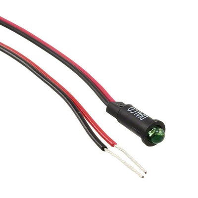 5581501027F by Dialight - LED PMI SNAP-IN GREEN PVC FREE