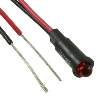 5581701003F by Dialight - LED PMI SNAP-IN 660NM RED .156