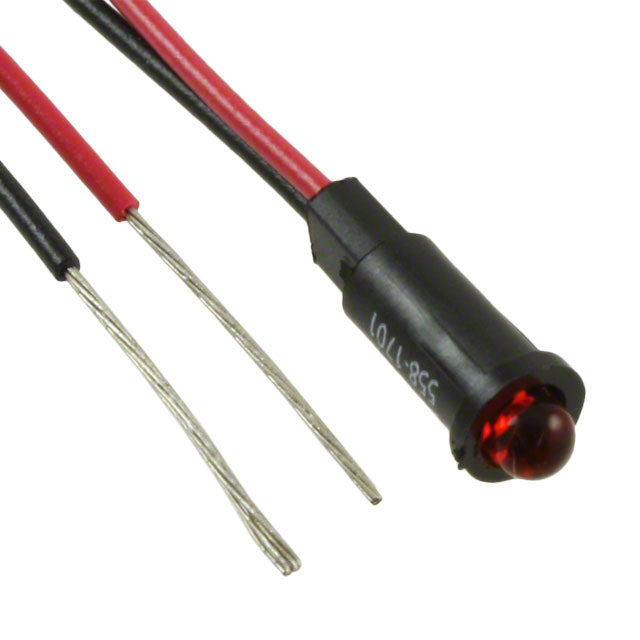 5581701003F by Dialight - LED PMI SNAP-IN 660NM RED .156