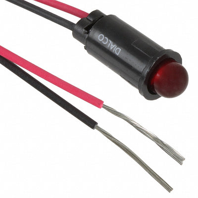5590102023F by Dialight - LED PMI SNAP-IN RED PVC FREE