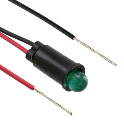 5590202027F by Dialight - LED PMI SNAP-IN GRN PVC FREE