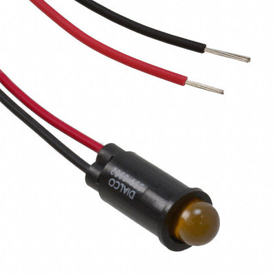 5590302023F by Dialight - LED PMI SNAP-IN YLW PVC FREE