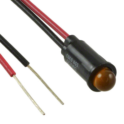 5590303003F by Dialight - LED PMI SNAP-IN 583NM YLW .250