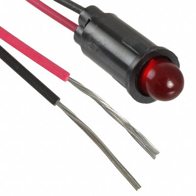 5591101027F by Dialight - LED PMI SNAP-IN RED PVC FREE