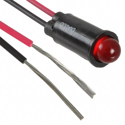 5592101023F by Dialight - LED PMI SNAP-IN RED PVC FREE