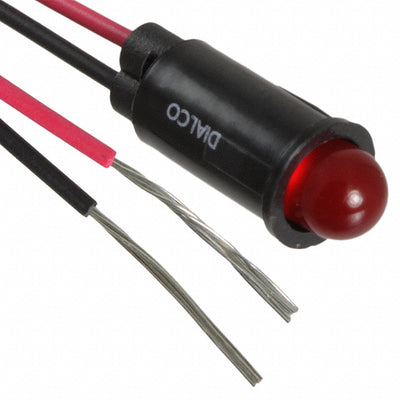 5595101027F by Dialight - LED PMI SNAP-IN RED PVC FREE
