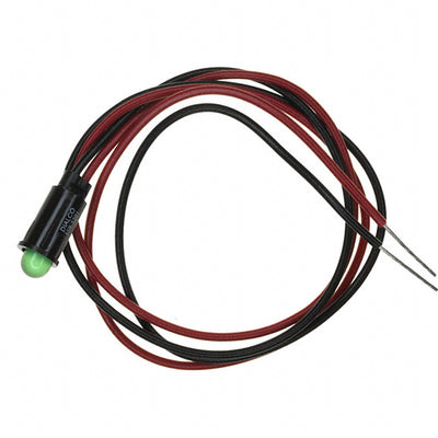 5595201007F by Dialight - LED SNAP-IN PANEL 5MM 2.2V GREEN
