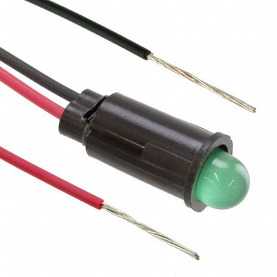 5595201027F by Dialight - LED PMI SNAP-IN GRN PVC FREE