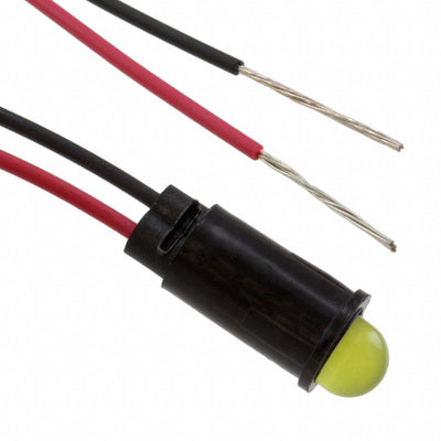 5595301027F by Dialight - LED PMI SNAP-IN YLW PVC FREE