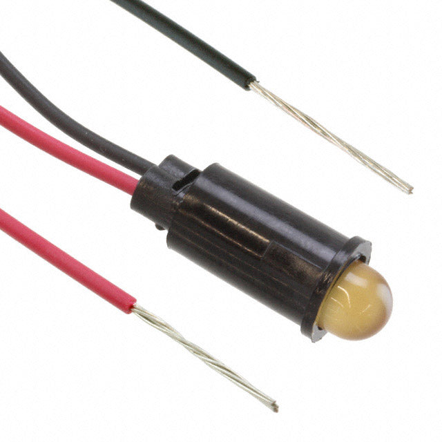 5595401027F by Dialight - LED PMI SNAP-IN ORANGE PVC FREE