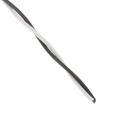 55A0121-24-0/9 by TE Connectivity Raychem Cable Protection - CABLE 2COND 24AWG 25