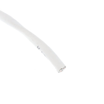 55A1822-22-9/96-9CS2275 by TE Connectivity Raychem Cable Protection - CABLE 2COND 22AWG WHITE SHLD 5