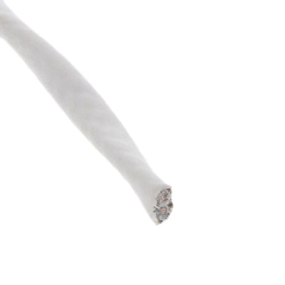 55A1821-22-9/96-9CS2275 by TE Connectivity Aerospace, Defense and Marine - CABLE 2COND 22AWG WHITE SHLD 5