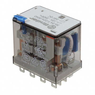 56.34.9.024.0040 by Finder Relays, Inc. - RELAY GEN PURPOSE 4PDT 12A 24V