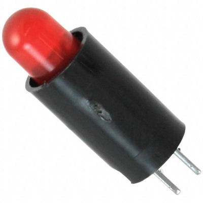 5612101070F by Dialight - LED 5MM VERT HE DIFF RED PC MNT