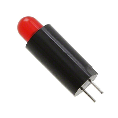 5612101080F by Dialight - LED 5MM VERT HE DIFF RED PC MNT