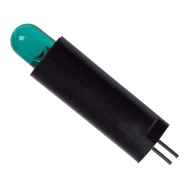 5612501100F by Dialight - LED 5MM VERT HIEFF TINT GRN PCMT