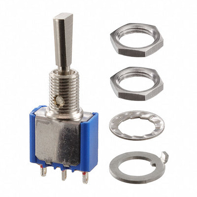 5638AB9 by APEM Inc. - SWITCH TOGGLE SPDT 6A 125V